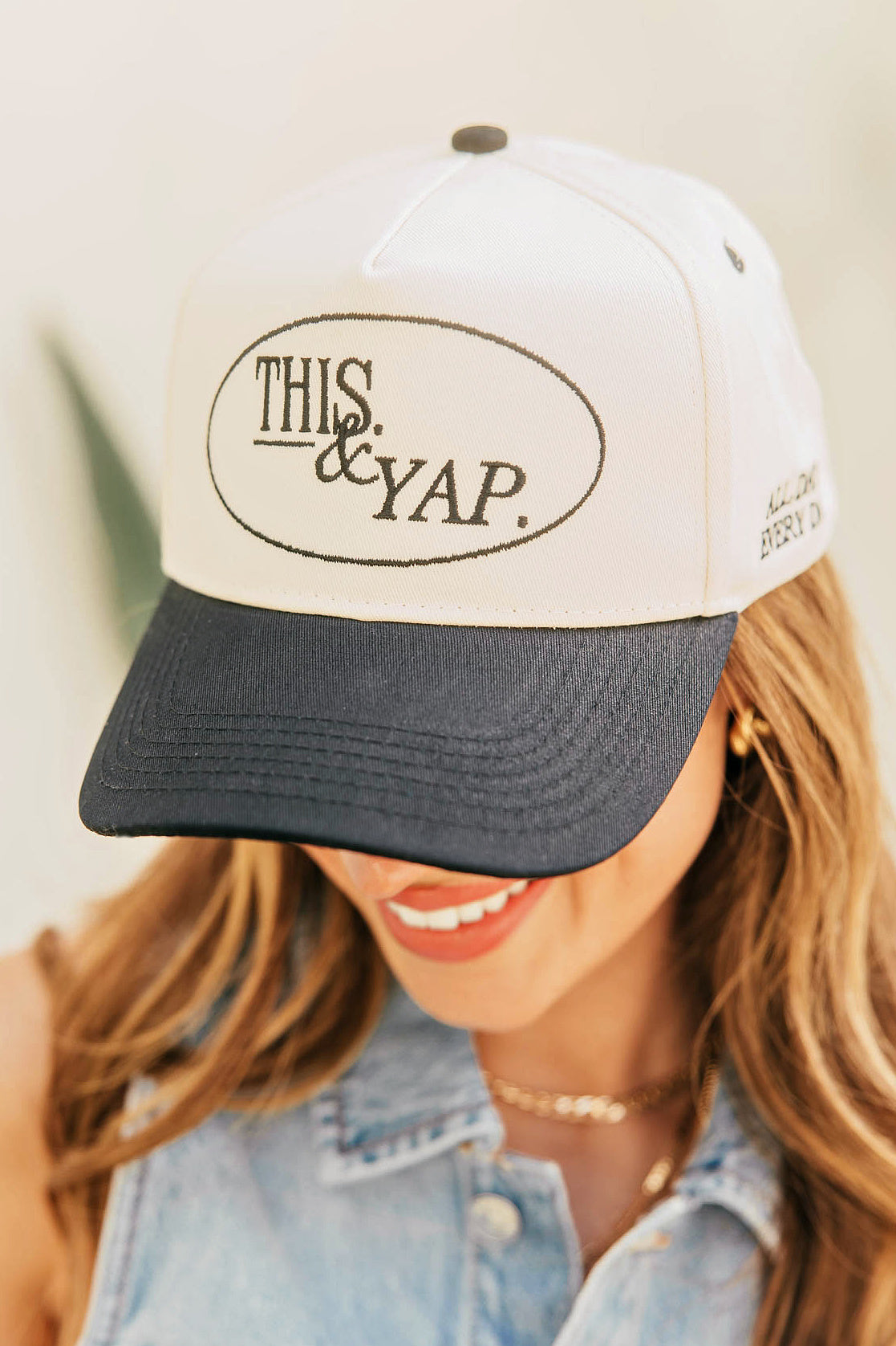 FINAL SALE!! "This & Yap" Vintage Trucker Hat