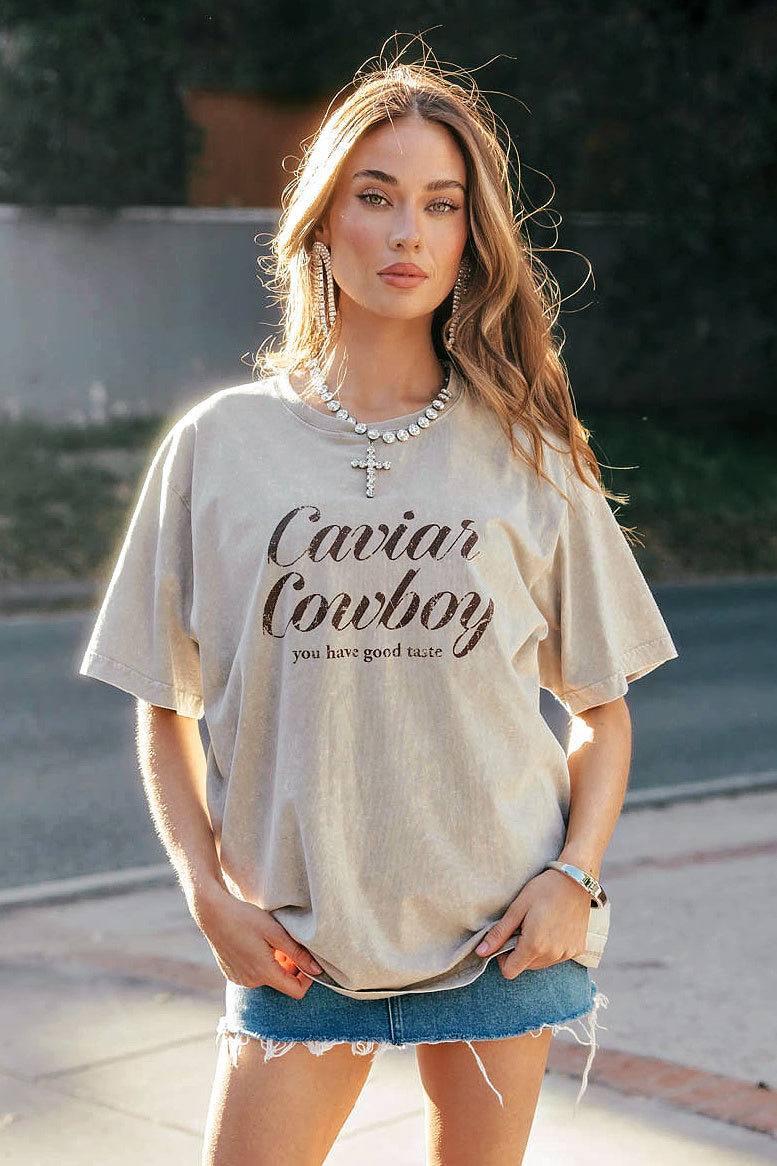 NEW!! Cowboy Caviar Graphic Tee