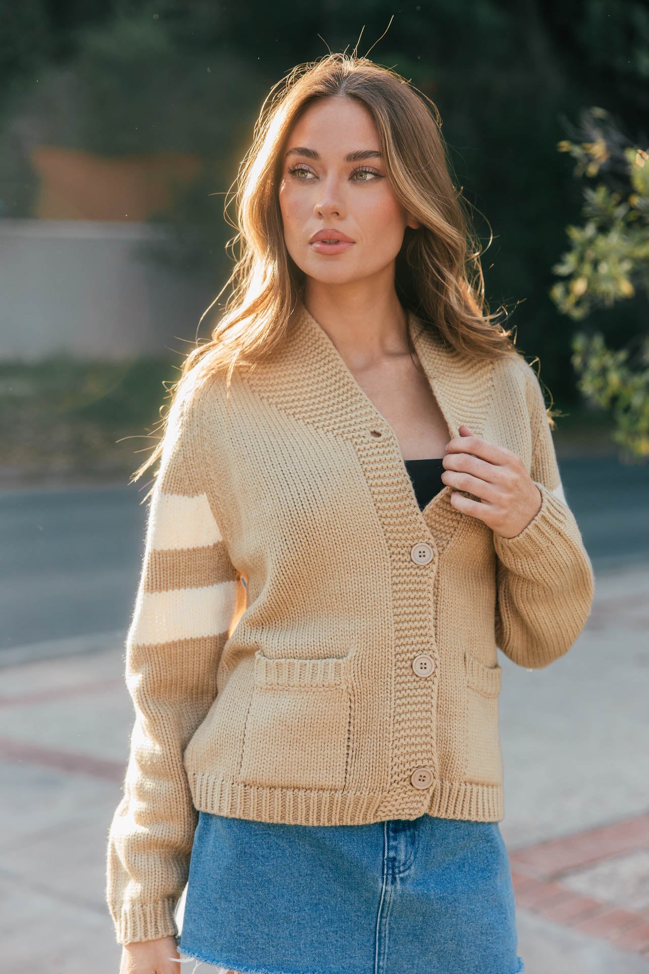 NEW!! Varsity Cowboy Cardigan