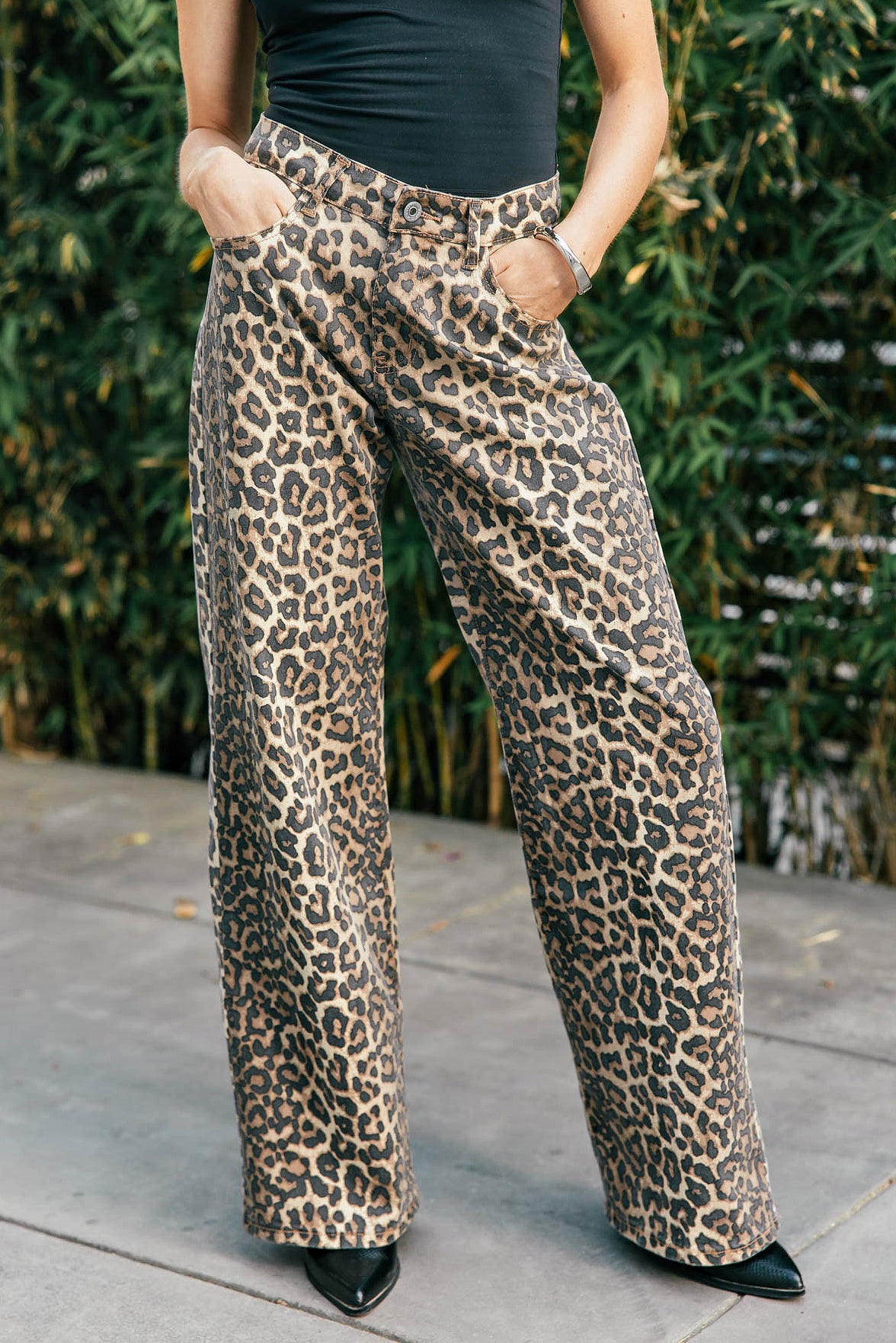 BEST SELLER!! Leopard Denim Pants