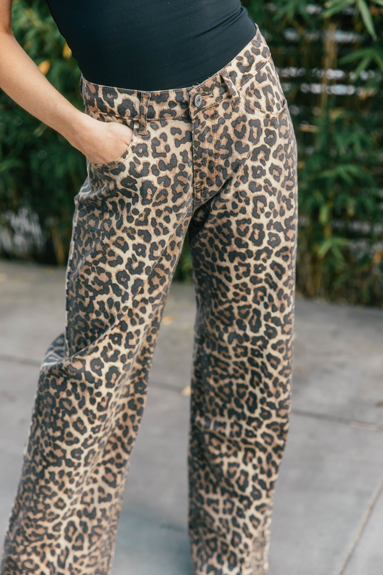 BEST SELLER!! Leopard Denim Pants