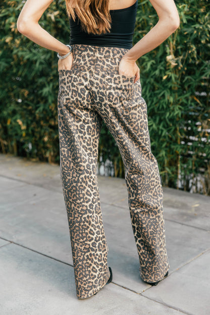 BEST SELLER!! Leopard Denim Pants