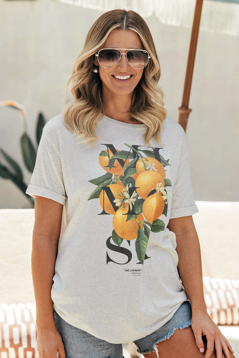 FINAL SALE!! "Mimosa" Oversized Tee