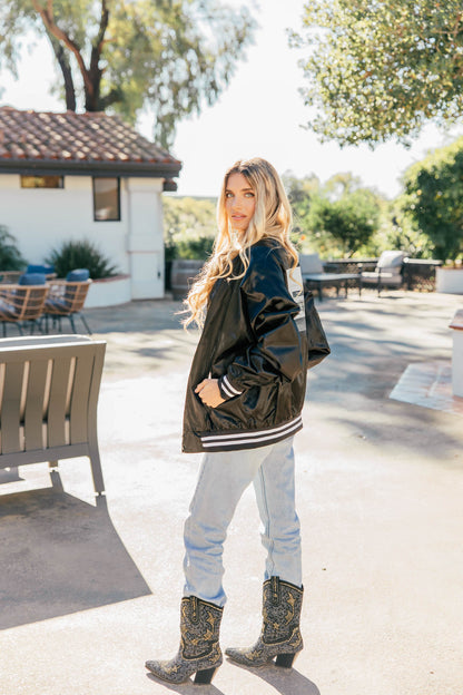 NEW!! Marfa Bomber Jacket in Black