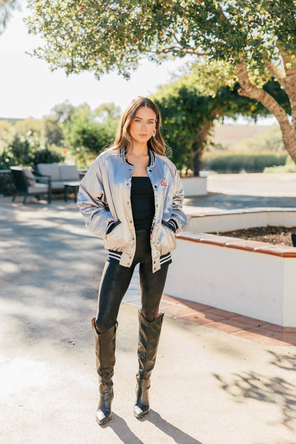 LICENSED!! The "Coors Light" Official Nylon Bomber Jacket