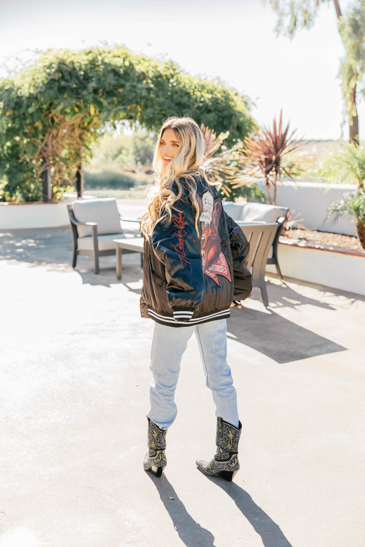 LICENSED!! "Coors Light" Official Nylon Bomber Jacket in Black Satin