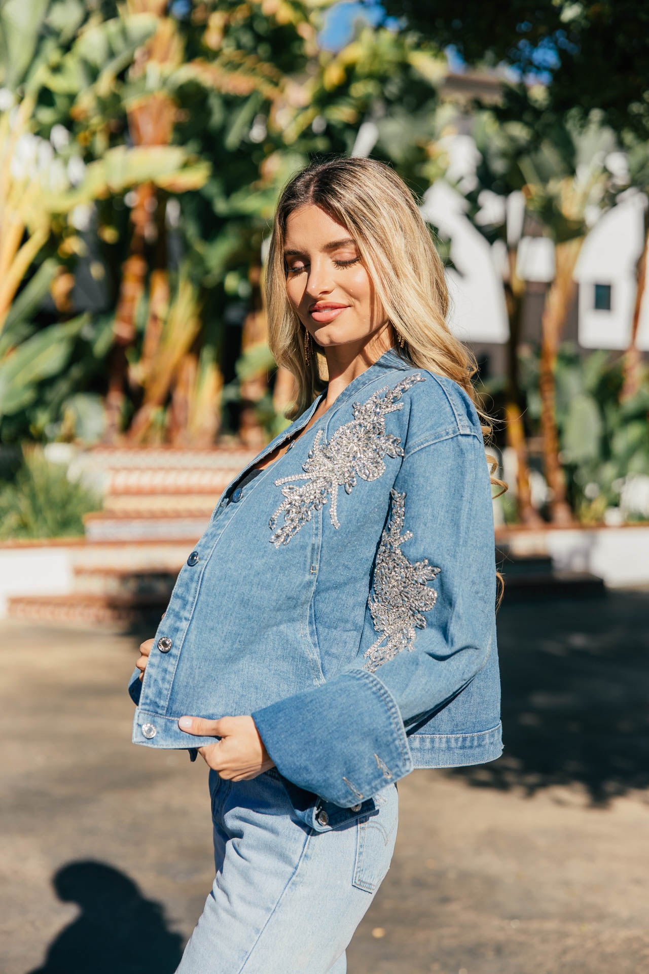 NEW!! "Rodeo Vogue" Embellished Denim Jacket