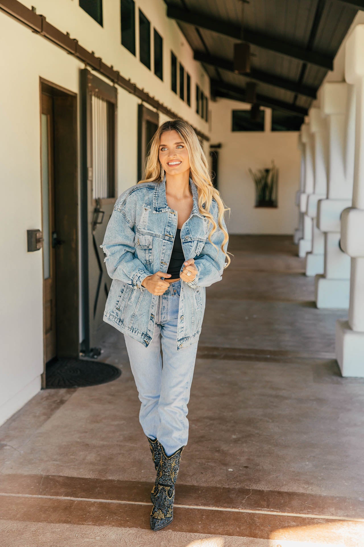 NEW!! "It Girl" Oversized Denim Jacket