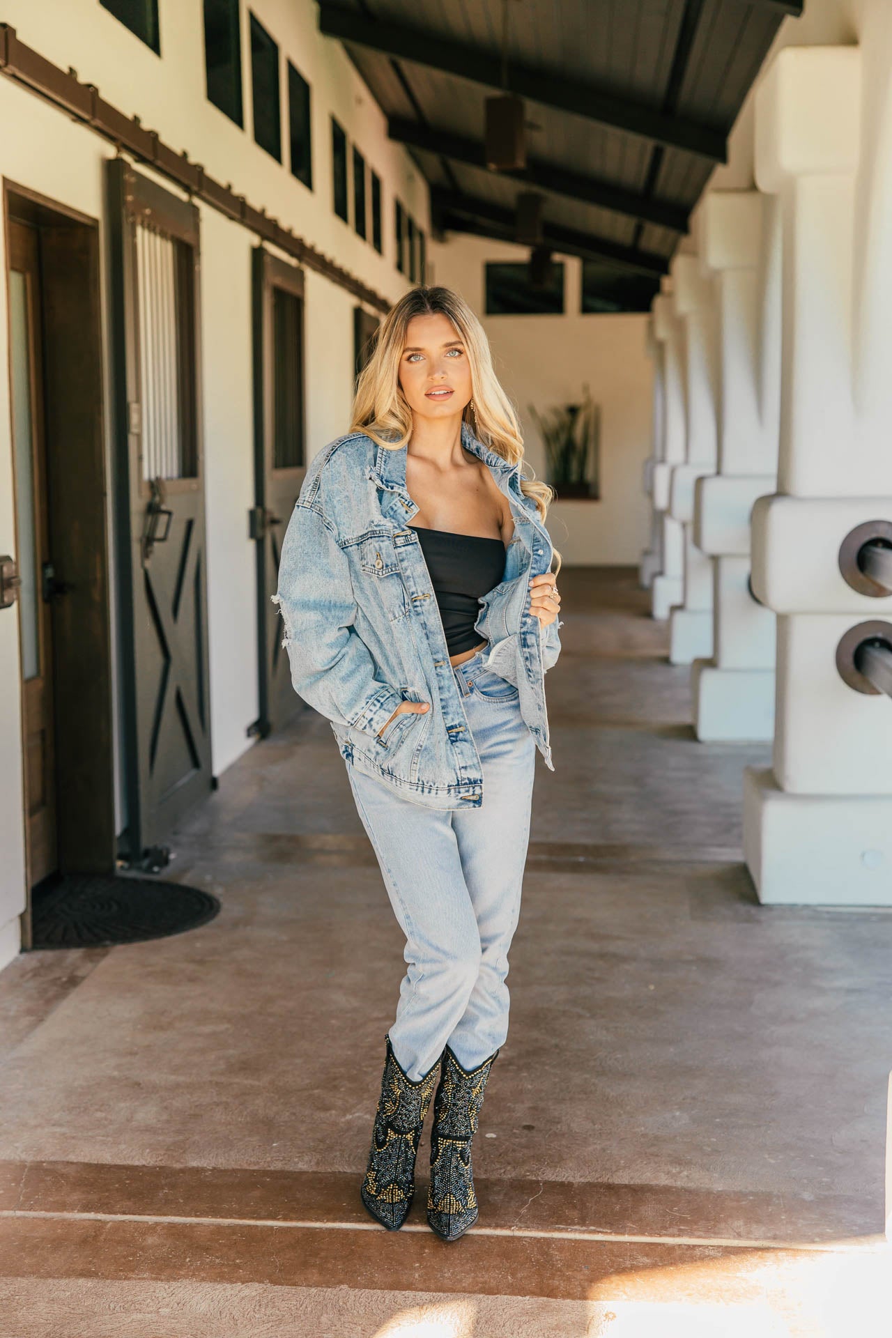 NEW!! "It Girl" Oversized Denim Jacket