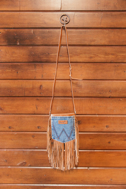 NEW!! Wrangler Pocket Fringe Purse