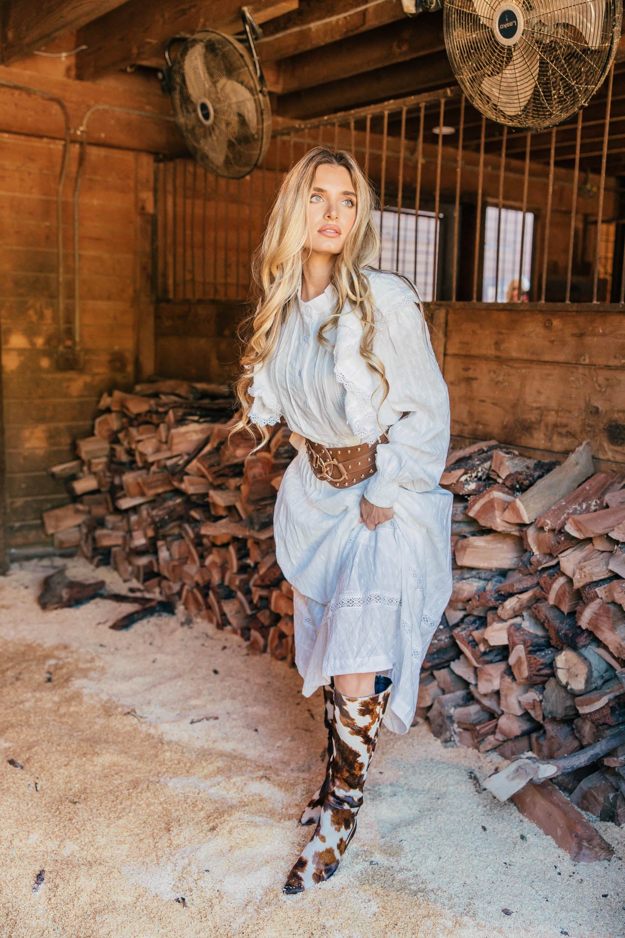 NEW!! "Western Couture" Top and Skirt Set