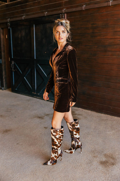 NEW!! "Jolene" Fringe Blazer Dress