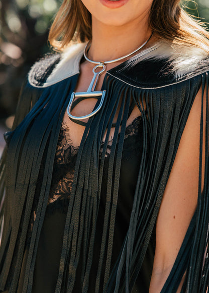 NEW!! Horsebit Necklace in Silver