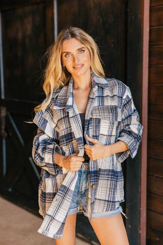 NEW!! "Desert Revival" Plaid Shacket