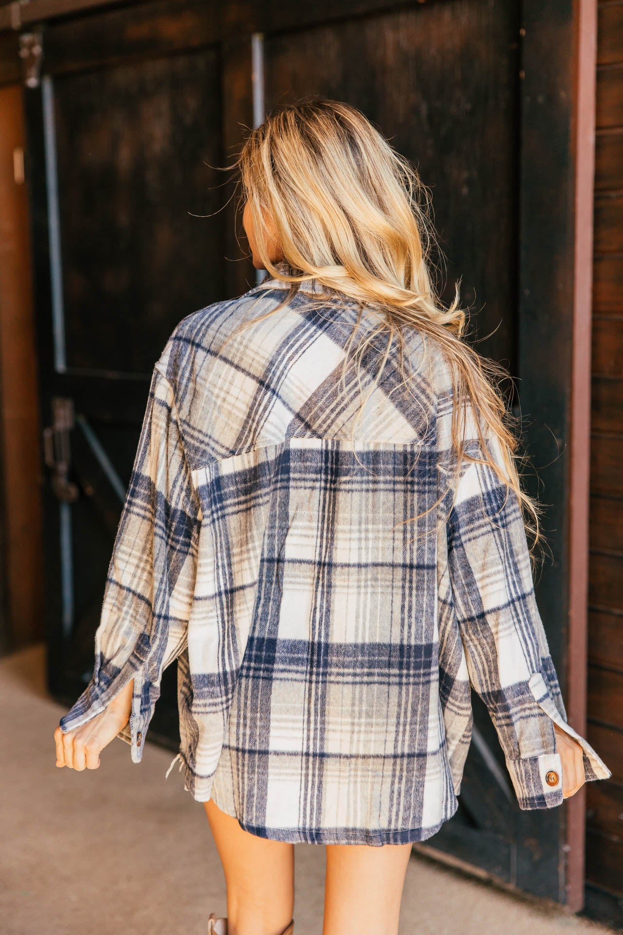 NEW!! "Desert Revival" Plaid Shacket