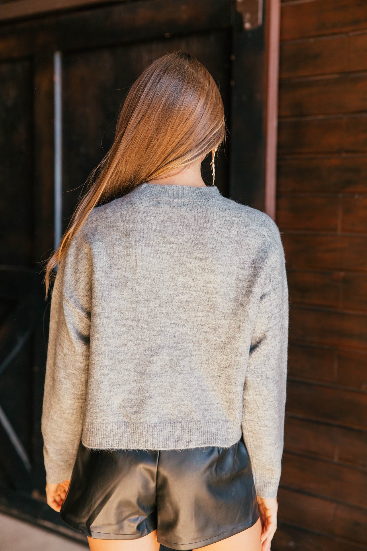 NEW!! Horse Cardigan in Grey