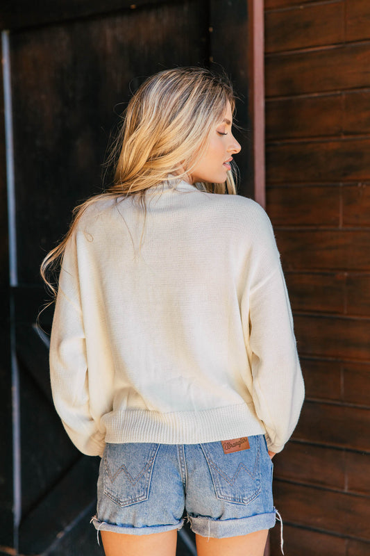 NEW!! "HORSE" Graphic Long Sleeve Cardigan