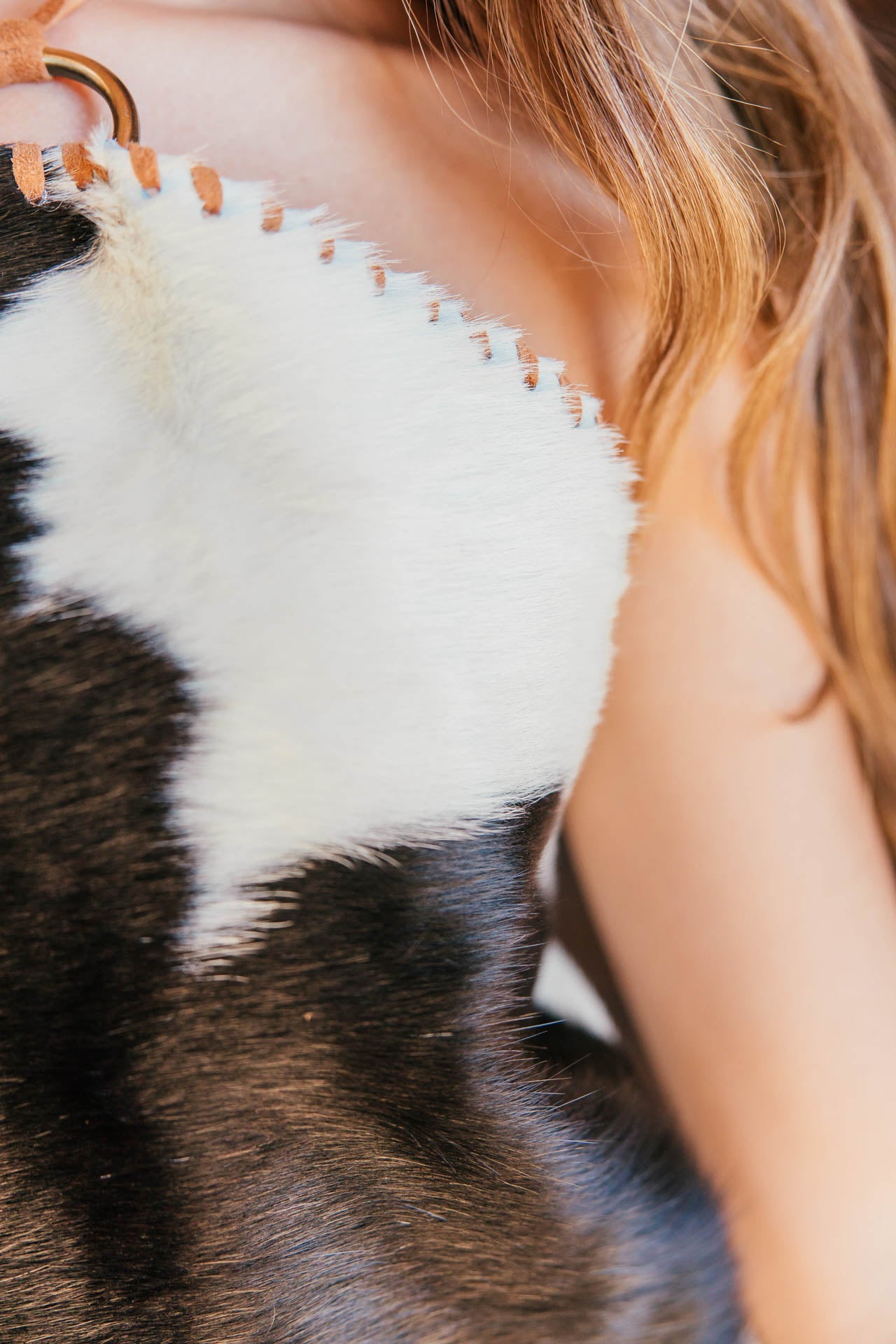 NEW & IN STOCK!! "Icon Status" Cowhide Halter Top