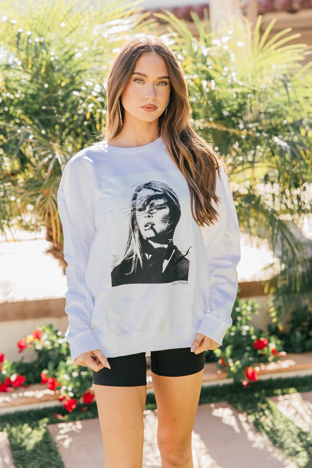 NEW!! The "Paris Icon" Sweatshirt in White