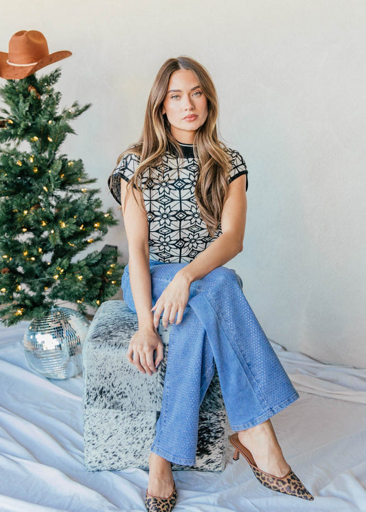 NEW!! "Hometown Holiday" Knit Sweater