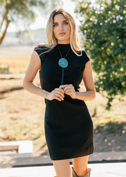 NEW!! "Don't Mind Me" Knit Black Dress