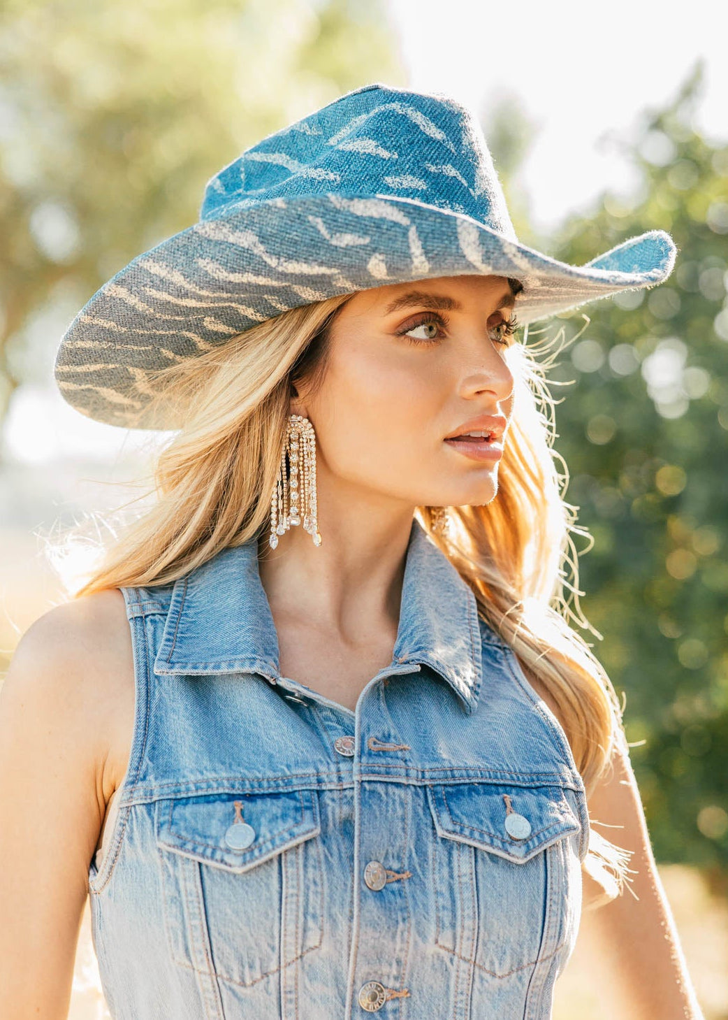 Steel Sunrise Cowboy Hat