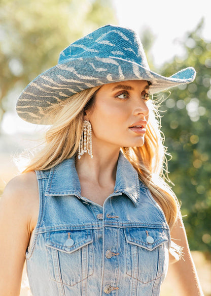 NEW!! Steel Sunrise Cowboy Hat