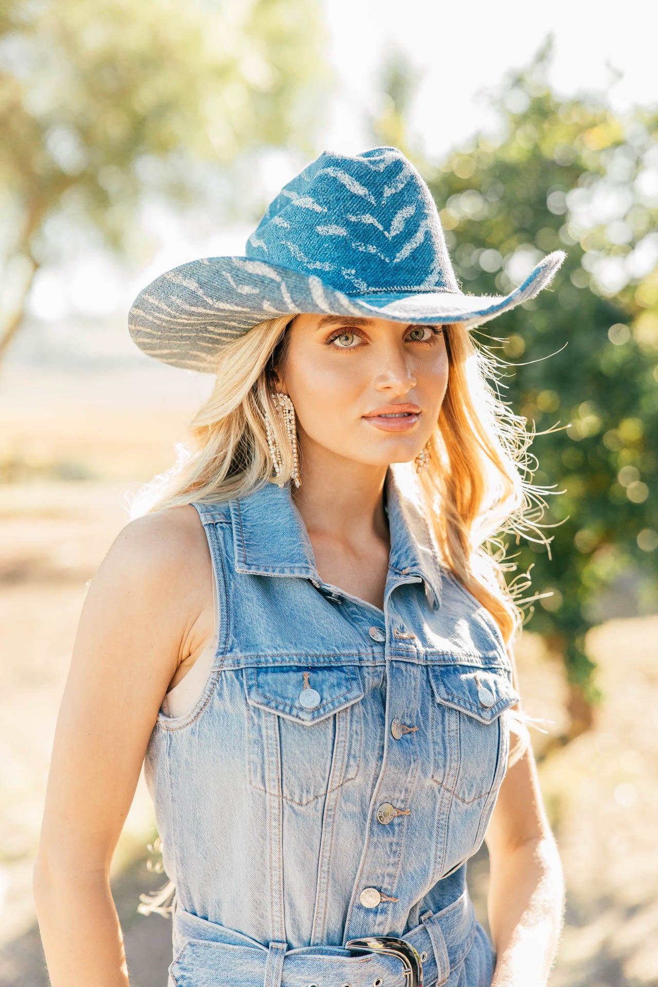 NEW!! Steel Sunrise Cowboy Hat