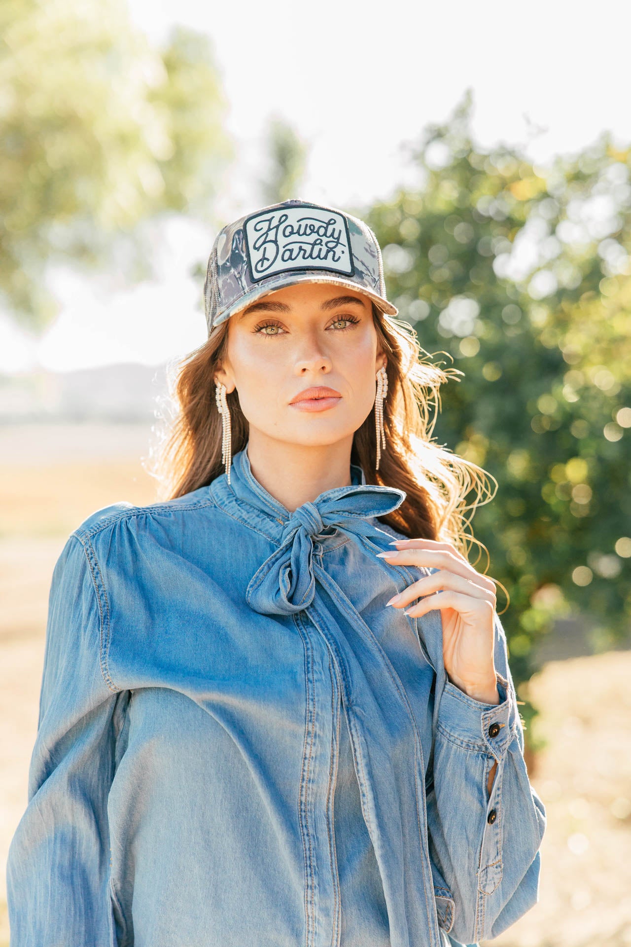NEW!! Howdy Darlin Trucker Hat in 2 Colors
