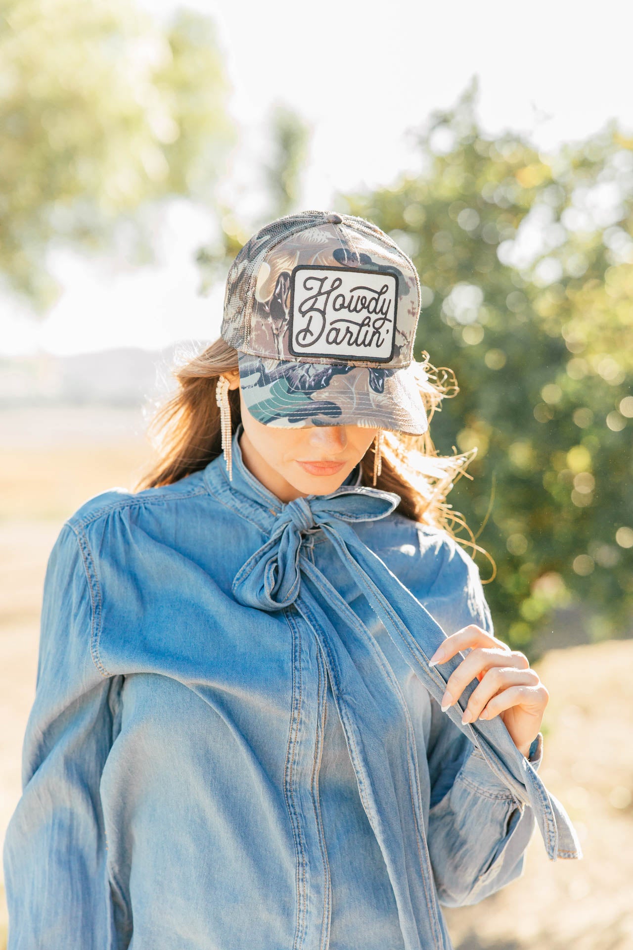 NEW!! Howdy Darlin Trucker Hat in 2 Colors