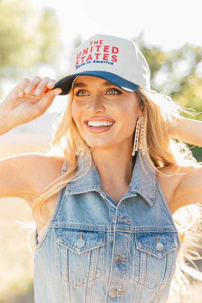 NEW!! USA Babe Trucker Hat