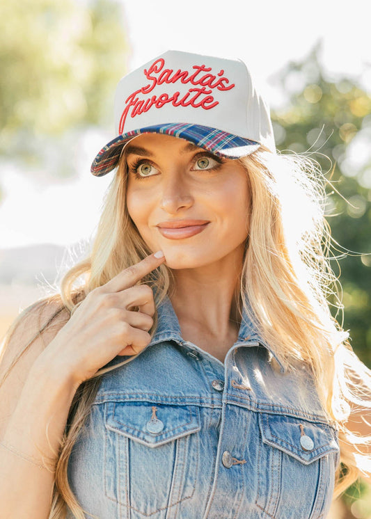 NEW!!"Santa's Favorite" Trucker Hat