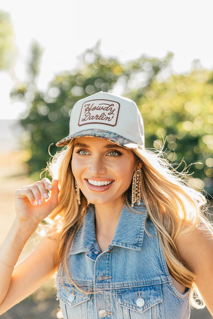 NEW!! Howdy Darlin Trucker Hat in 2 Colors