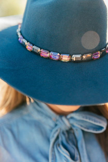 NEW!! Metallic Beaded Hat Band
