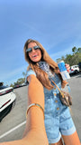 AS SEEN ON JESSICA FAY!! The Cannon Romper in Blue Denim by Show Me Your Mumu