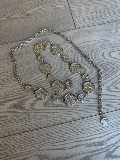 FINAL SALE!! "Bailey" Silver Chain Belt