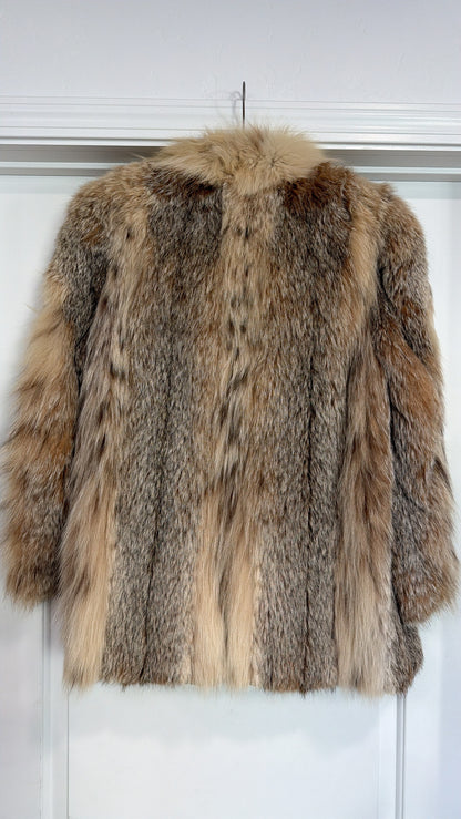#57 Vintage Yves Saint Laurent Lynx Fur Jacket