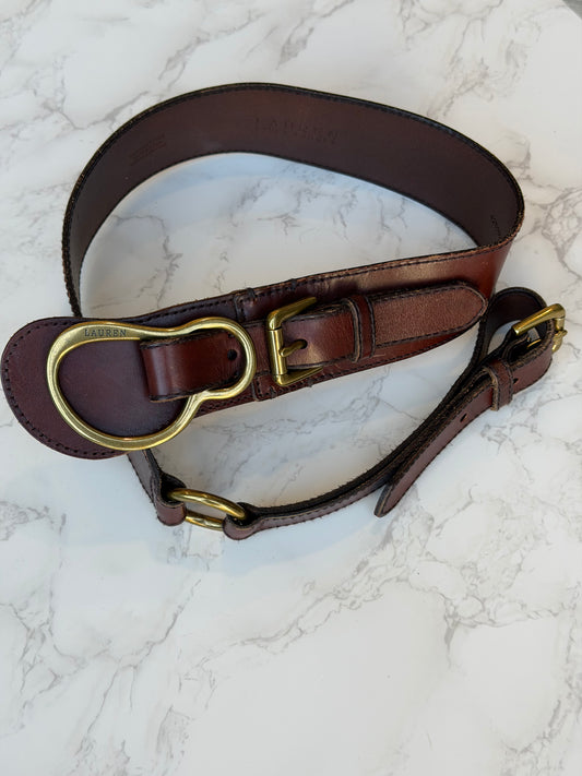 Vintage Ralph Lauren Equestrian Belt Size Medium
