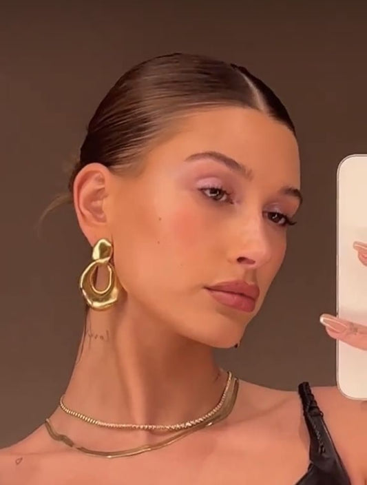 The Newport Earrings in Gold