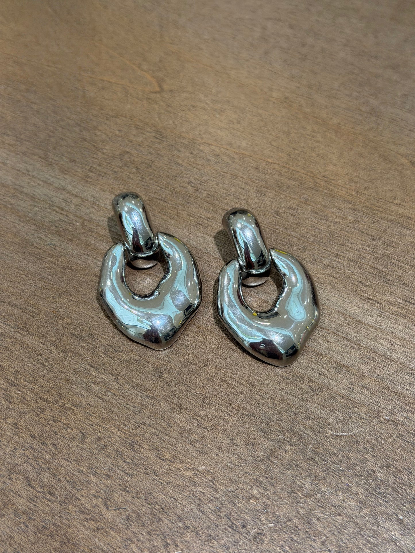 The Newport Earrings in Silver