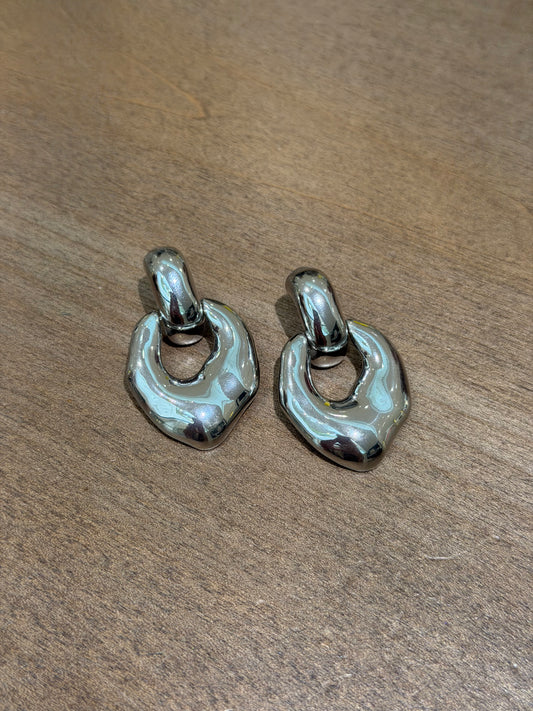 The Newport Earrings in Silver