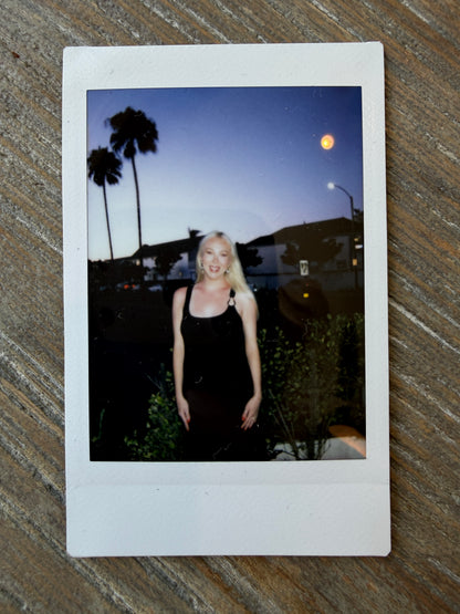 Cannes Black Midi Dress