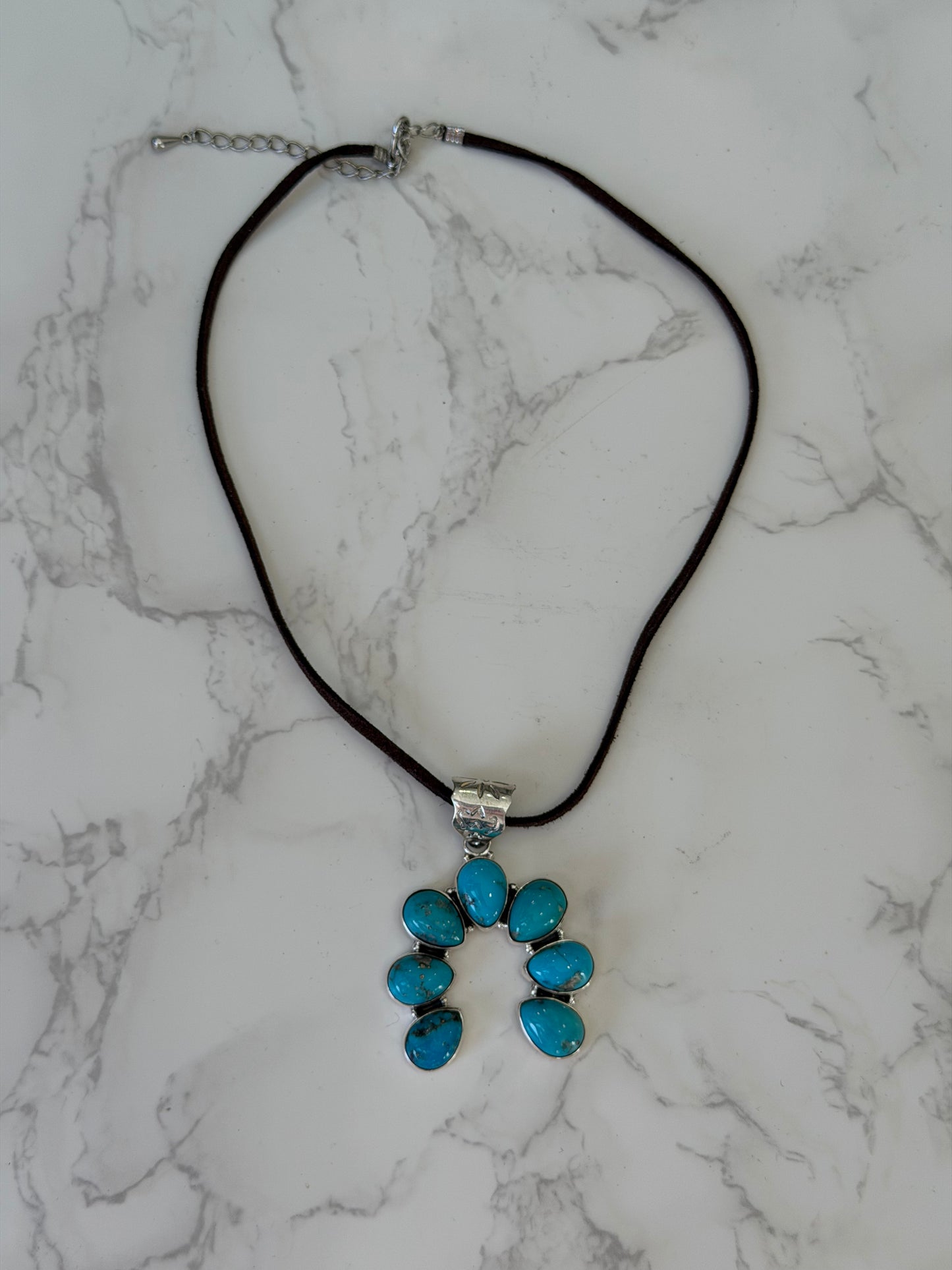 The “Mesa" Kingman Turquoise Pendant Necklace