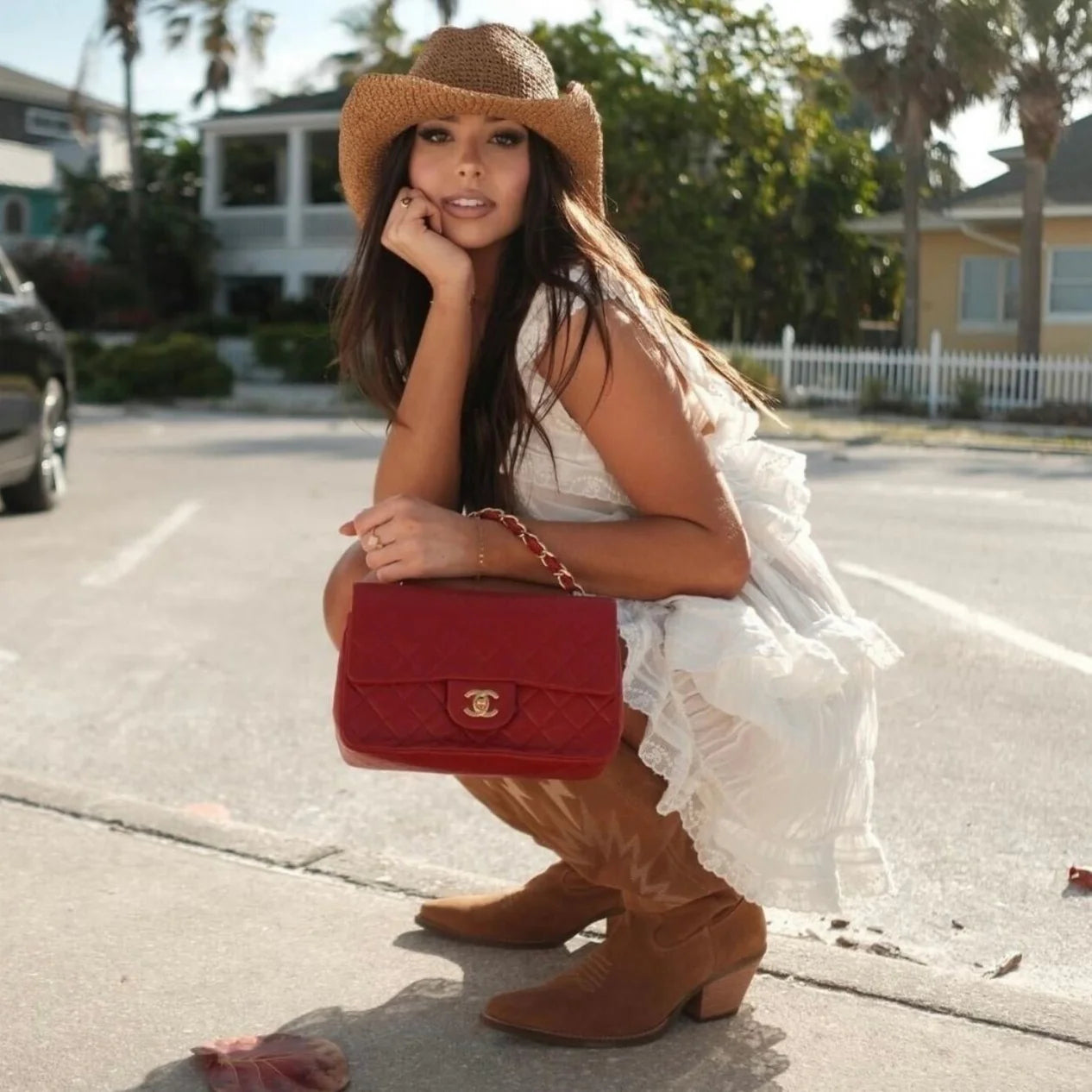 Dingo Thunder Road Leather Boot in Camel
