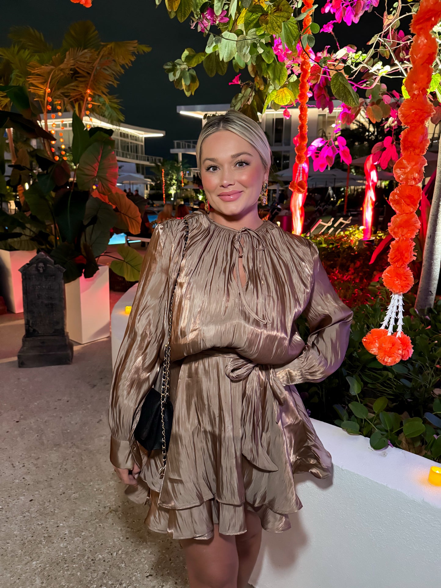 NEW!! "Goldie" Long Sleeve Wrap Dress