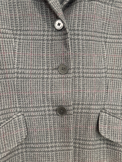 NEW!! Vintage Ralph Lauren Black Plaid Wool Blazer Size 10