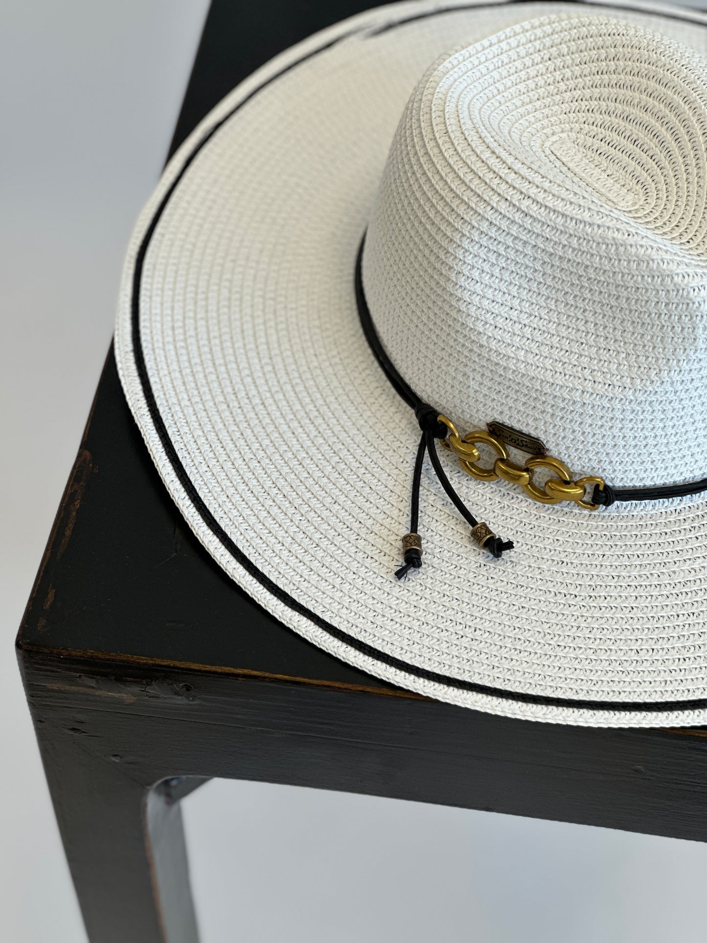 NEW!! The Montecito Straw Panama in White