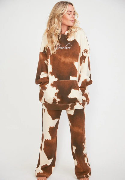 Signature Straight Leg Sweatpant in Cowhide
