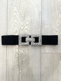 FINAL SALE!! "Event Ready" Rhinestone Stretch Belt