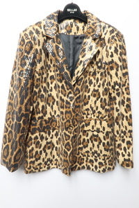 NEW!! Cheetah Sequin Blazer